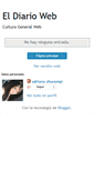 Mobile Screenshot of eldiarioweb.blogspot.com