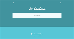 Desktop Screenshot of loscardones.blogspot.com