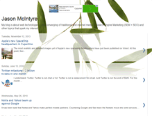 Tablet Screenshot of jasonmcintyre.blogspot.com