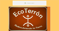 Desktop Screenshot of ecoterron.blogspot.com
