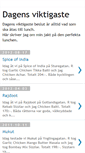 Mobile Screenshot of dagensviktigaste.blogspot.com