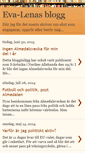 Mobile Screenshot of evalenajansson.blogspot.com