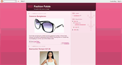 Desktop Screenshot of fashionfatale.blogspot.com