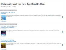 Tablet Screenshot of newageoccultplan.blogspot.com