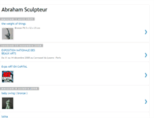 Tablet Screenshot of abraham-sculpteur.blogspot.com