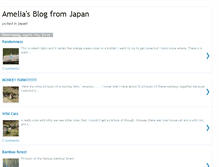 Tablet Screenshot of ameliainjp.blogspot.com