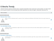 Tablet Screenshot of brechotrendy.blogspot.com