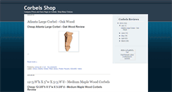 Desktop Screenshot of corbelsshop.blogspot.com