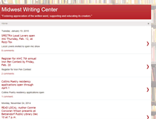 Tablet Screenshot of midwestwritingcenter.blogspot.com