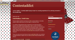 Desktop Screenshot of contestaddict.blogspot.com