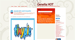 Desktop Screenshot of geneliahot.blogspot.com