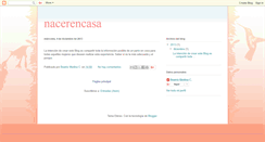 Desktop Screenshot of nacerencasa.blogspot.com