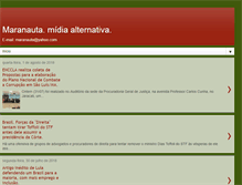 Tablet Screenshot of maranauta.blogspot.com