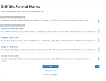 Tablet Screenshot of griffithsfuneralhomes.blogspot.com