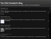 Tablet Screenshot of cdapresident.blogspot.com