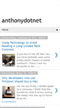 Mobile Screenshot of anthonydotnet.blogspot.com
