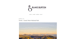 Desktop Screenshot of blakeburtonphotography.blogspot.com