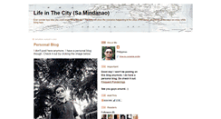Desktop Screenshot of citylifemindanao.blogspot.com