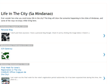 Tablet Screenshot of citylifemindanao.blogspot.com