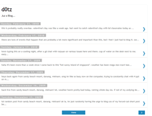 Tablet Screenshot of d0tz.blogspot.com