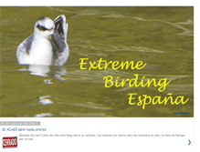 Tablet Screenshot of extreme-birding.blogspot.com