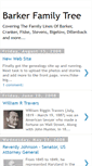 Mobile Screenshot of barkerfamilytree.blogspot.com