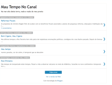 Tablet Screenshot of mautemponocanal.blogspot.com