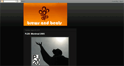 Desktop Screenshot of brewsandbeats.blogspot.com