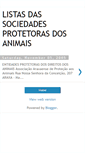 Mobile Screenshot of listasprotecao.blogspot.com