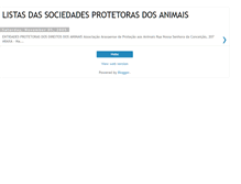 Tablet Screenshot of listasprotecao.blogspot.com
