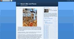 Desktop Screenshot of nanasbitsandpieces.blogspot.com