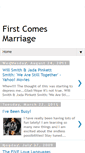 Mobile Screenshot of firstcomesmarriage.blogspot.com