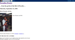 Desktop Screenshot of paradise-poetry.blogspot.com