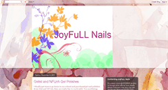 Desktop Screenshot of joyfullnails.blogspot.com