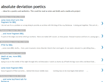 Tablet Screenshot of abdevpoetics.blogspot.com
