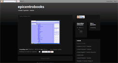 Desktop Screenshot of epicentrobooks.blogspot.com