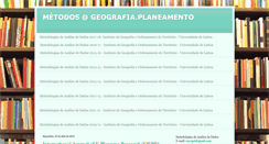 Desktop Screenshot of geografia-metodos-planeamento.blogspot.com