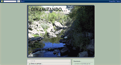 Desktop Screenshot of dinamitando.blogspot.com