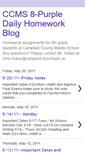 Mobile Screenshot of ccms-8purple-hw.blogspot.com