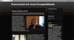 Desktop Screenshot of kraxrevynytt.blogspot.com