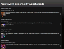 Tablet Screenshot of kraxrevynytt.blogspot.com