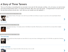 Tablet Screenshot of 3tanners.blogspot.com