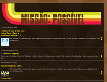 Tablet Screenshot of missaopossivel11.blogspot.com