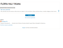Tablet Screenshot of floryahaliyikama.blogspot.com