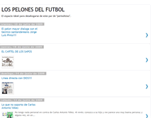 Tablet Screenshot of lospelonesdelfutbol.blogspot.com