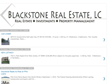 Tablet Screenshot of blackstonerealestate.blogspot.com