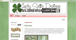 Desktop Screenshot of luckysmithdesigns.blogspot.com