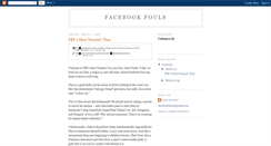 Desktop Screenshot of facebookfouls.blogspot.com