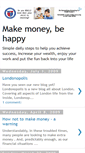 Mobile Screenshot of makemoney-behappy.blogspot.com