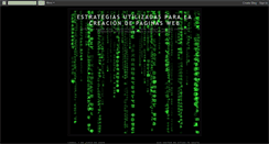 Desktop Screenshot of estrategiaswebmauricio.blogspot.com